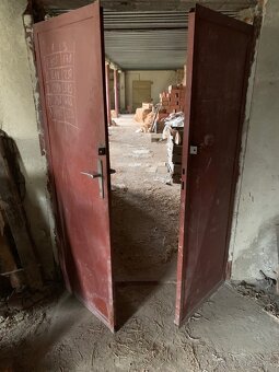 Plechové dveře - 2