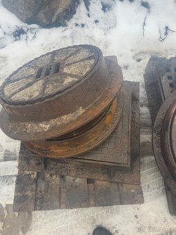 Poklopy litinove - 2