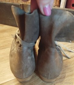 Kožené boty na LARP 41 a 31 - 2