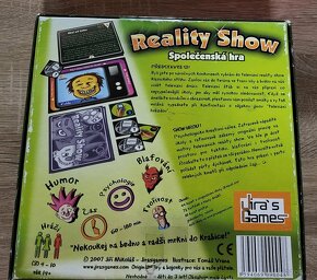 Reality show spolecenska zabavna hra, PC 350Kc - 2