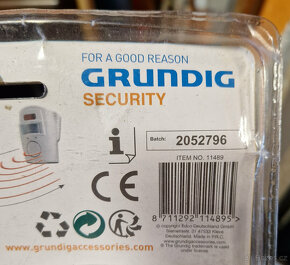 bateriový Alarm Grundig Security s PIR čidlem - 2