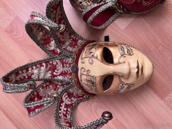 Maska na obličej, škraboška, karneval, dekorace - 2
