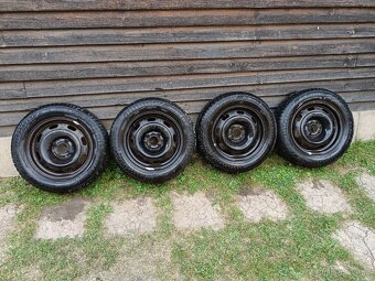 Sada celoročních pneu 195/60 R15H 6-7mm + plech R15 - 2
