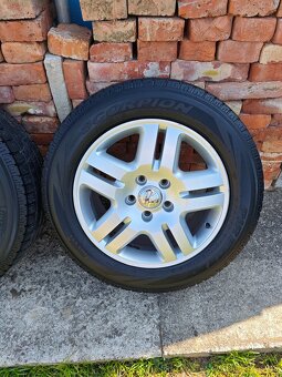 ALU kola VW Touareg 5x120 18" zimní pneu 255/55 R18 - 2