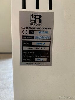 Akumulační kamna EMKO M 20 AK - 2