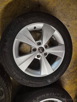 5x112 škoda 205/55 R16 - 2