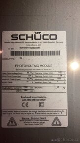 Amorfní fotovoltaický panel SCHÜCO - 2