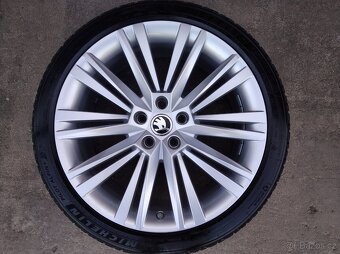 Prodám orig. alu zimní sadu 19" Škoda Superb III - 2