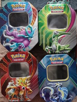 Pokémon plechové krabičky - 2