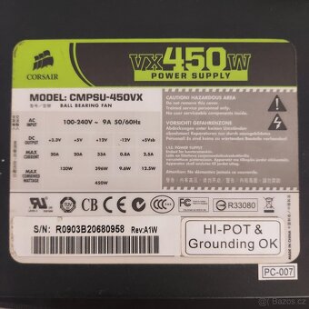 Zdroj Corsair VX450W - 2