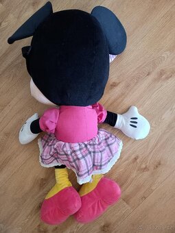 Plyšák Minnie cca 75cm + zdarma přidám plyšového koníka - 2