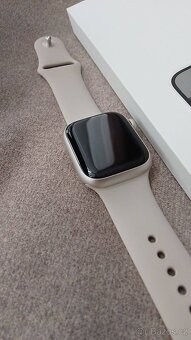 Apple Watch Series 9 – 41mm, GPS, Starlight Aluminum Case - 2