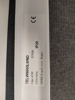 Průmyslové LED světlo - MODUS TELW5000L/ND - 2