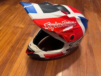 Dětská helma na motokros TroyLeeDesigns SE4 Youth Polyacryli - 2