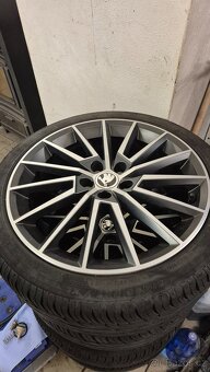 Originál Alu R17 Torino  Škoda Rapid/Fabia 3 - 2