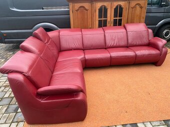 Luxusní sedací souprava kůže - 2