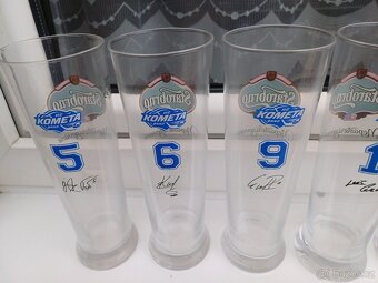 Pivní sklenice Starobrno - Kometa Brno - 2