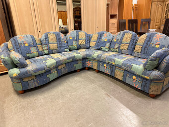 Rohová pohodlná sedací souprava - 2