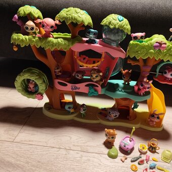 LPS stromový dům zvířátka a doplňky - 2