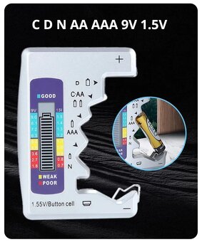 Digitální tester baterií - 2