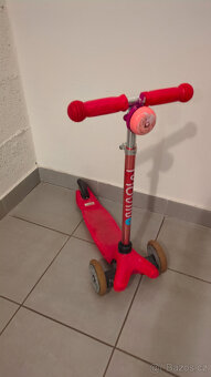 Dětská tříkolová koloběžka MOVINO MINI SCOOTER + zvonek - 2