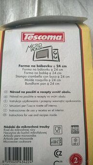 Věci do mikrovlnky - bábovka, odšťavňovač, váha, termovazač - 2