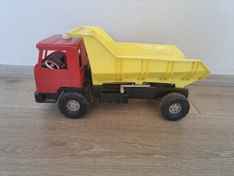 Chemoplast sklápěcí auto stara retro hračka - 2
