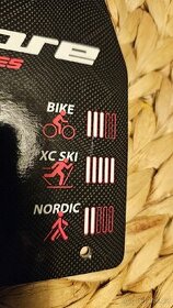 Nové Dětské, dívčí rukavice na lyže, běžky, kolo XS - 2