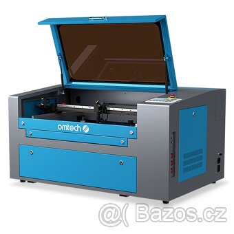 CO2 laser, laserová gravírka OMTech 50W 500x300mm - 2