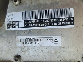 Škoda, VW, 1.2 Tsi, díl k sání motoru 03F145749 - 2