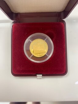 Zlatá mince 2000 Kč, Štíty Domů ve Slavonicích, 2003 PROOF - 2