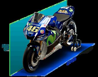 Prodám model Yamaha YZR-M1 1:4 Valentino Rossi – De Agostini - 2