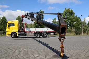 MAN TGS 26.500 6x2 - valník s hydraulickou rukou HMF - 2