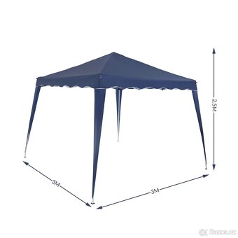 Nový nůžkový rychleskládací altán stan 3m krat 3m - 2