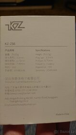 KZ ZS6 IEM sluchátka - 2