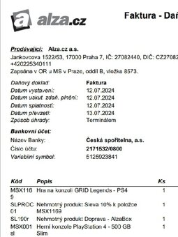 Sony PlayStation 4 Slim 500 gb - stále v záruce - 2