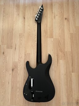 Elektrická kytara ESP LTD MH-1000NT Bold Binding Black Satin - 2