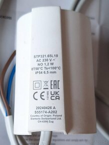 Prodám pohon Siemens STP321.65L10 a adapter Siemens AL 100 - 2