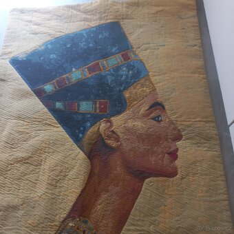 Textilní obraz Nefertiti - 2