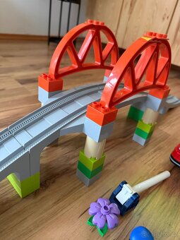 Lego Duplo vláček + tunel + most - 2