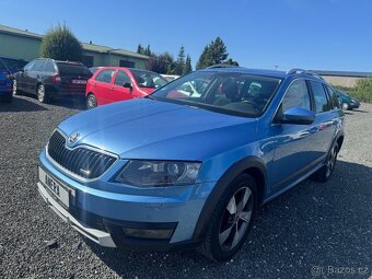 Škoda Octavia Scout III 2.0 TDI, 110 kW,2015,1.Majitel,ČR - 2
