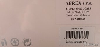 ABREX 1:18 BARUM CZECH RALLY ZLÍN 2021 LIMITKA 100 KS - 2