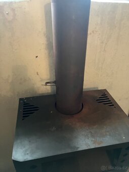 Krbové kamna s výměníkem, 15kW - 2