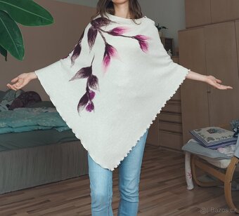Květinové pončo - 2