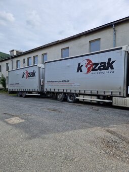 velkoobjemová souprava - 2