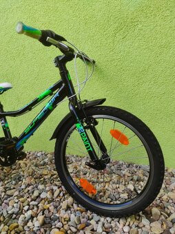 Značkové dětské kolo Superior 20" (černá/zelená) - 2