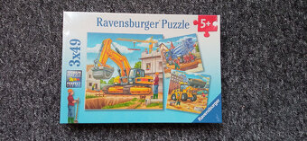 PUZZLE STAVEBNÍ STROJE - 2