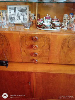 nábytkový set ořech 60. léta - vleze se do výtahu - 2