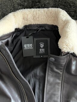 Kožená bunda Pilotka NOVÁ s visačkami - 2