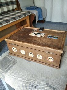Dřevěný kufřík malý - 2